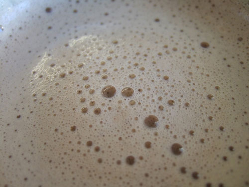 Coffee bubbles