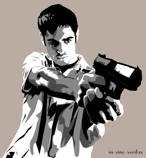 Dan in 007 mode